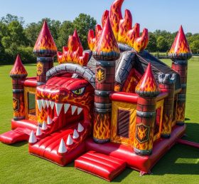 T5-2018 Blaze Monster Theme Inflatable C...