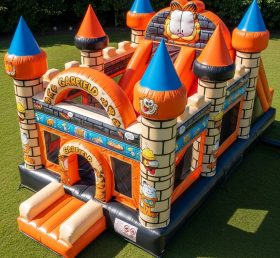 T5-2056 Garfield Theme Inflatable Castle...
