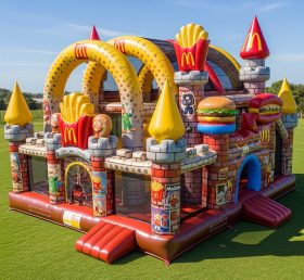 T5-2080 McDonald Theme Inflatable Castle...