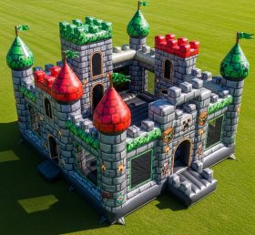 T5-2086 Minecraft Theme Inflatable Castl...
