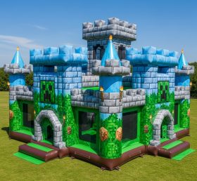 T5-2087 Minecraft Theme Inflatable Castl...