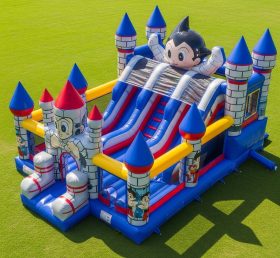 T5-2224 Astro Boy Theme Inflatable Castl...