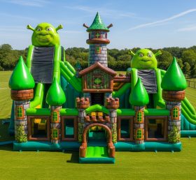 T5-2445 Shrek Theme Inflatable Castles