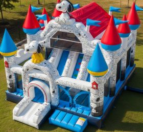 T5-2453 Snoopy Theme Inflatable Castles