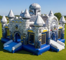 T5-2471 Star Wars Theme Inflatable Castl...