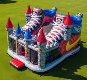 T5-2744 Sneakers Theme Inflatable Castle...
