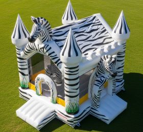 T5-2798 Zebra Theme Inflatable Castles