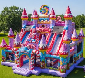 T5-2840 Candy Theme Inflatable Castles