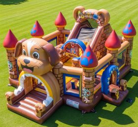 T5-2889 Dog Theme Inflatable Castles