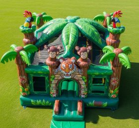 T5-2984 Jungle Theme Inflatable Castles