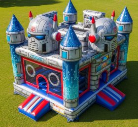 T5-3051 Robot Theme Inflatable Castles