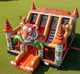 T5-3086 Tiger Theme Inflatable Castles