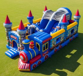 T5-3098 Train Theme Inflatable Castles