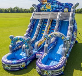 T8-9306 Minions Theme Inflatable Water S...