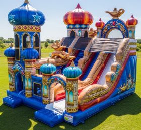 T8-9388 Aladdin Theme Inflatable Dry Sli...