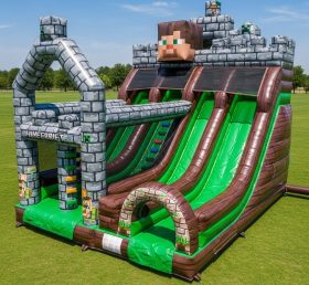T8-9406 Minecraft Theme Inflatable Dry S...