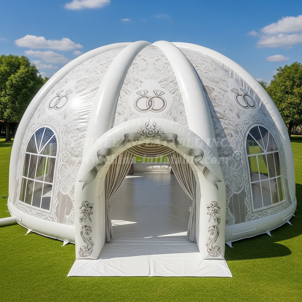 Tent1-4991 Weddings Theme Inflatable Dome