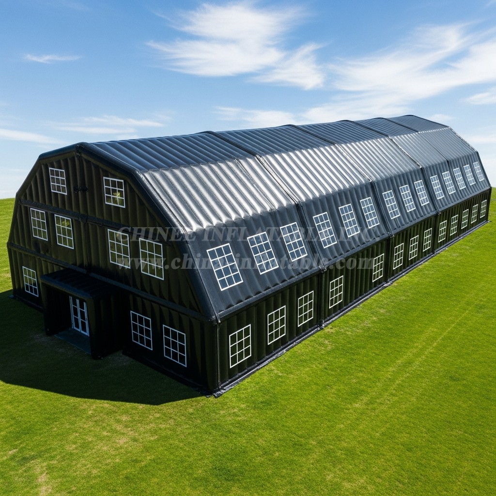 Tent1-6050 Giant Black Inflatable Tent