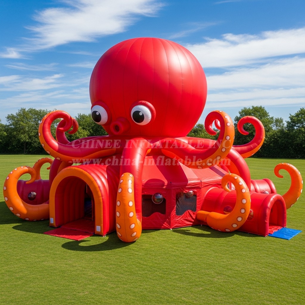 Tent1-6094 Octopus Theme Inflatable Tent