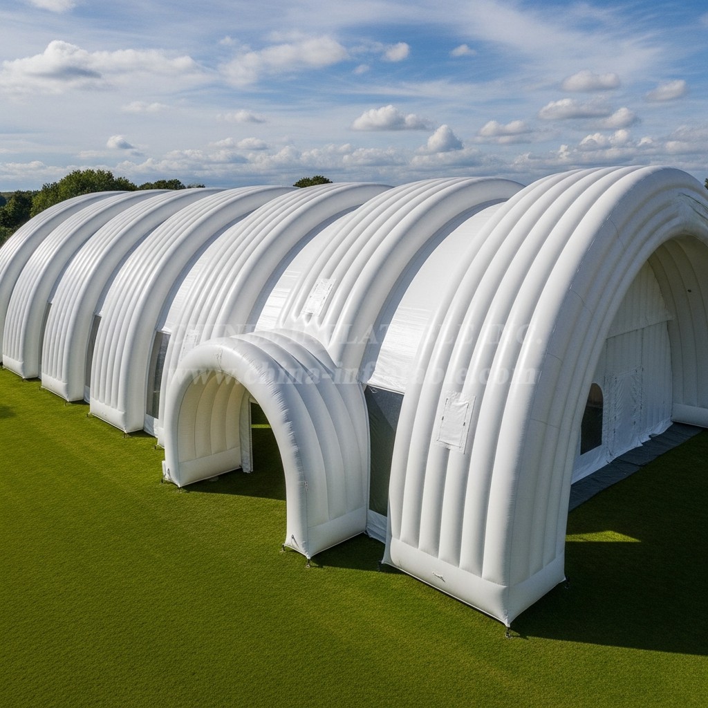 Tent1-6109 White Arch Inflatable Tent