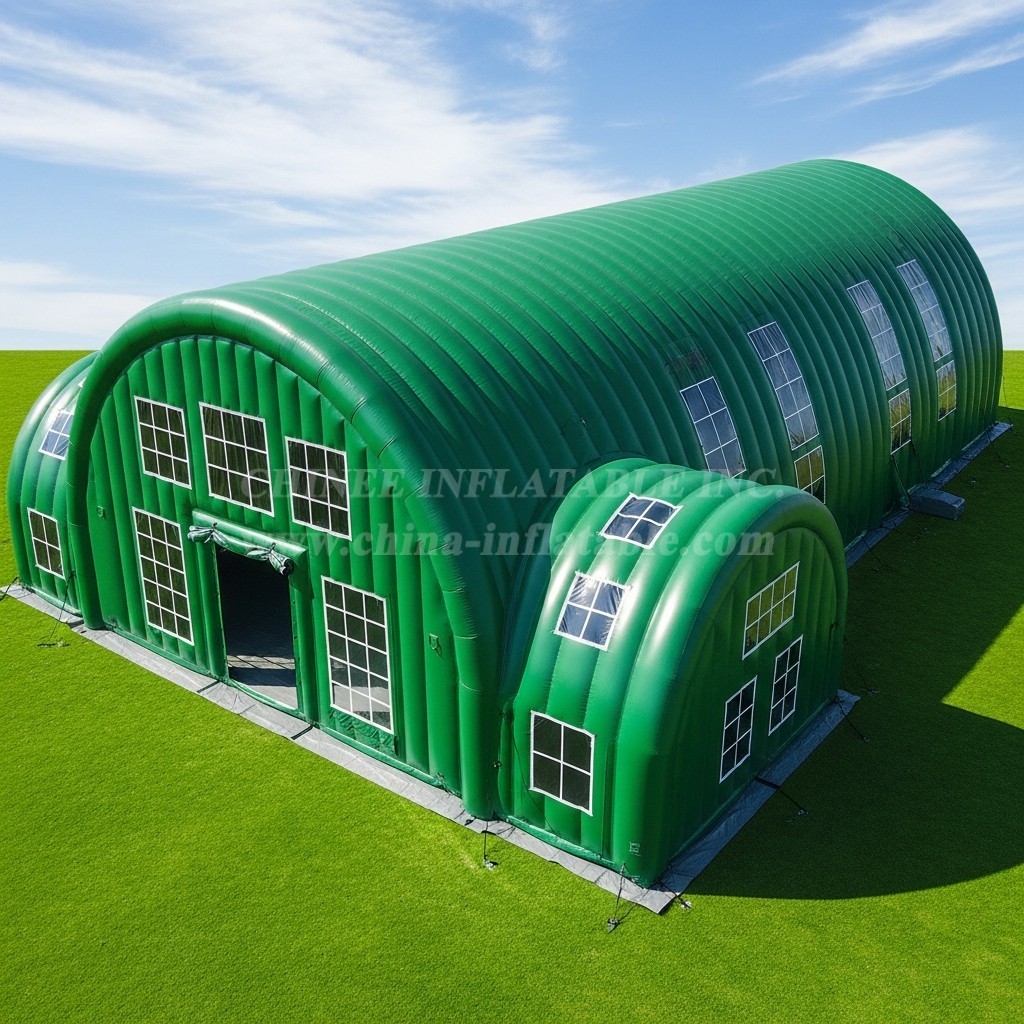 Tent1-6124 Giant Green Inflatable Tent