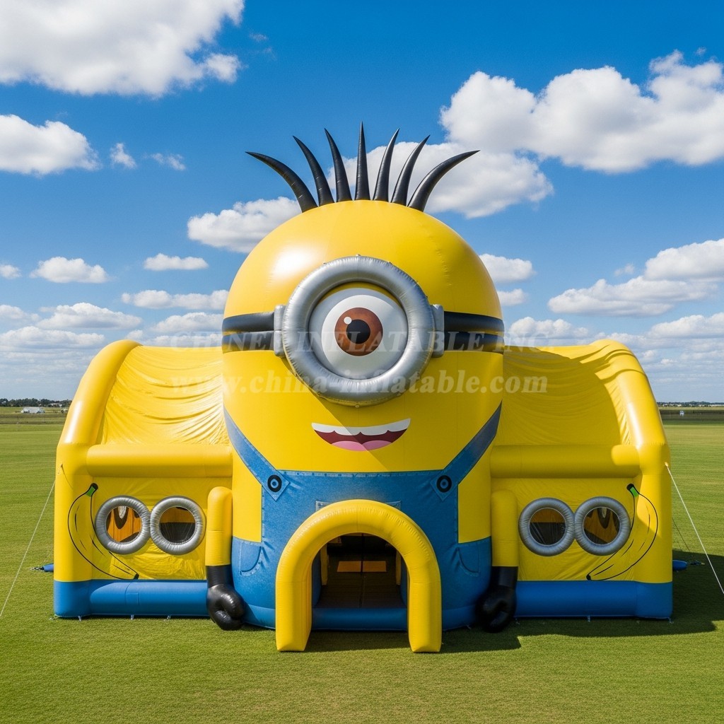 Tent1-6127 Minions Inflatable Tent