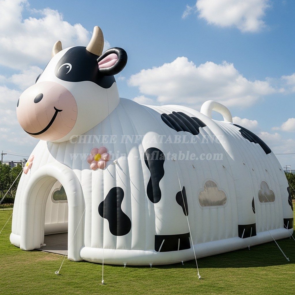 Tent1-6133 Cow Theme Inflatable Tent