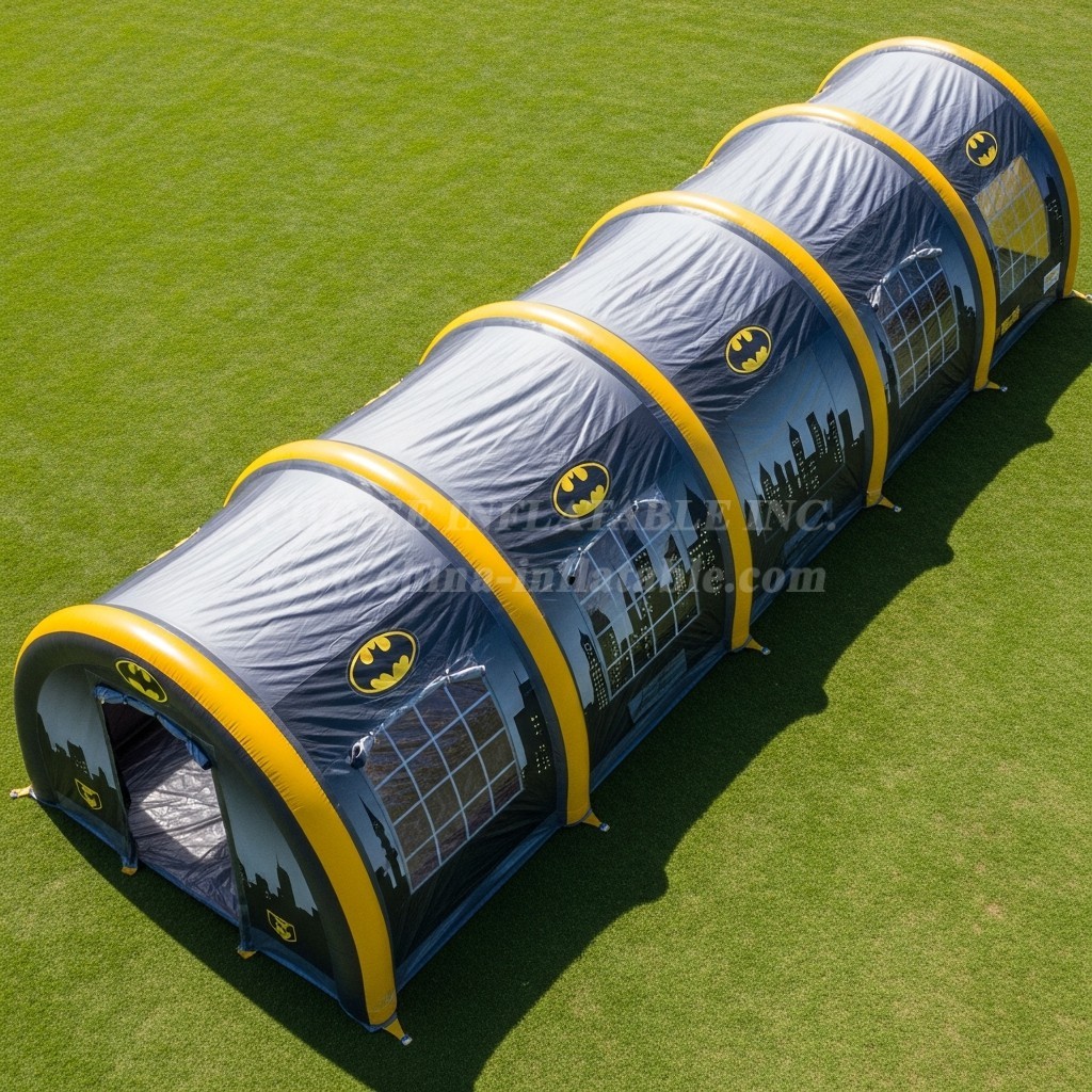 Tent1-6187 Batman Theme Inflatable Tunnel Tent