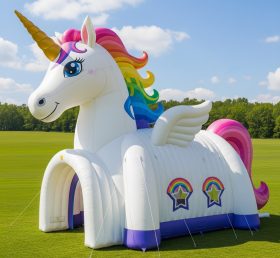 Tent1-6195 Unicorn Theme Inflatable Tent