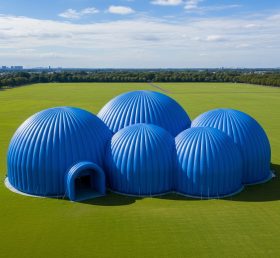Tent1-6221 Blue Dome Cluster Inflatable ...