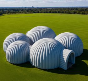 Tent1-6225 Grey Dome Cluster Inflatable ...