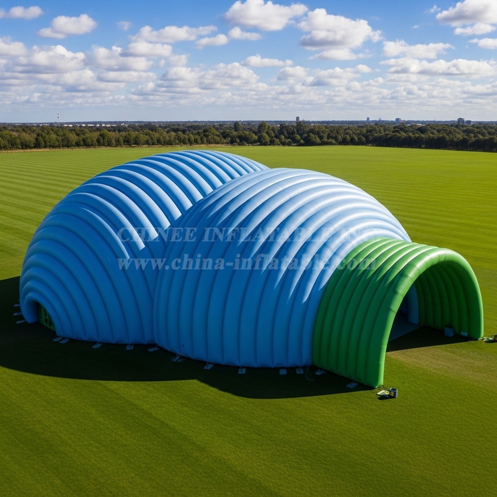 Tent1-6278 Blue Inflatable Dome