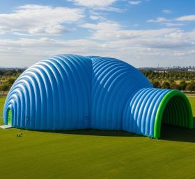 Tent1-6280 Blue Ribbed Arch Inflatable D...