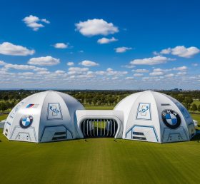 Tent1-6331 BMW Theme Inflatable Dome