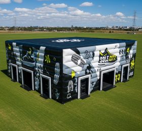Tent1-6373 Black White Inflatable Sneake...