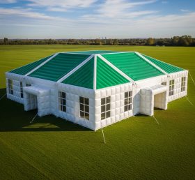 Tent1-6418 Green White Inflatable Event ...