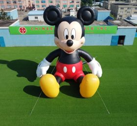 Cartoon3-809 Dessin animé gonflable à thème Mickey et Minnie