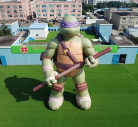 Cartoon3-822 Thème Tortues Ninja Gonflable Dessin Animé