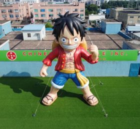 Cartoon3-827 Dessin animé gonflable sur le thème One Piece