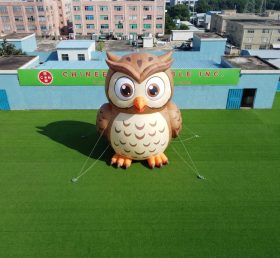 Cartoon3-829 Thème hibou gonflable dessin animé