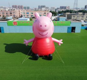 Cartoon3-835 Dessin animé gonflable thème Peppa Pig