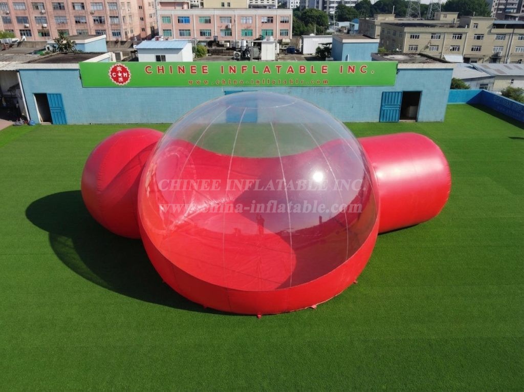 Tent1-5045M Red Inflatable Bubble Tent