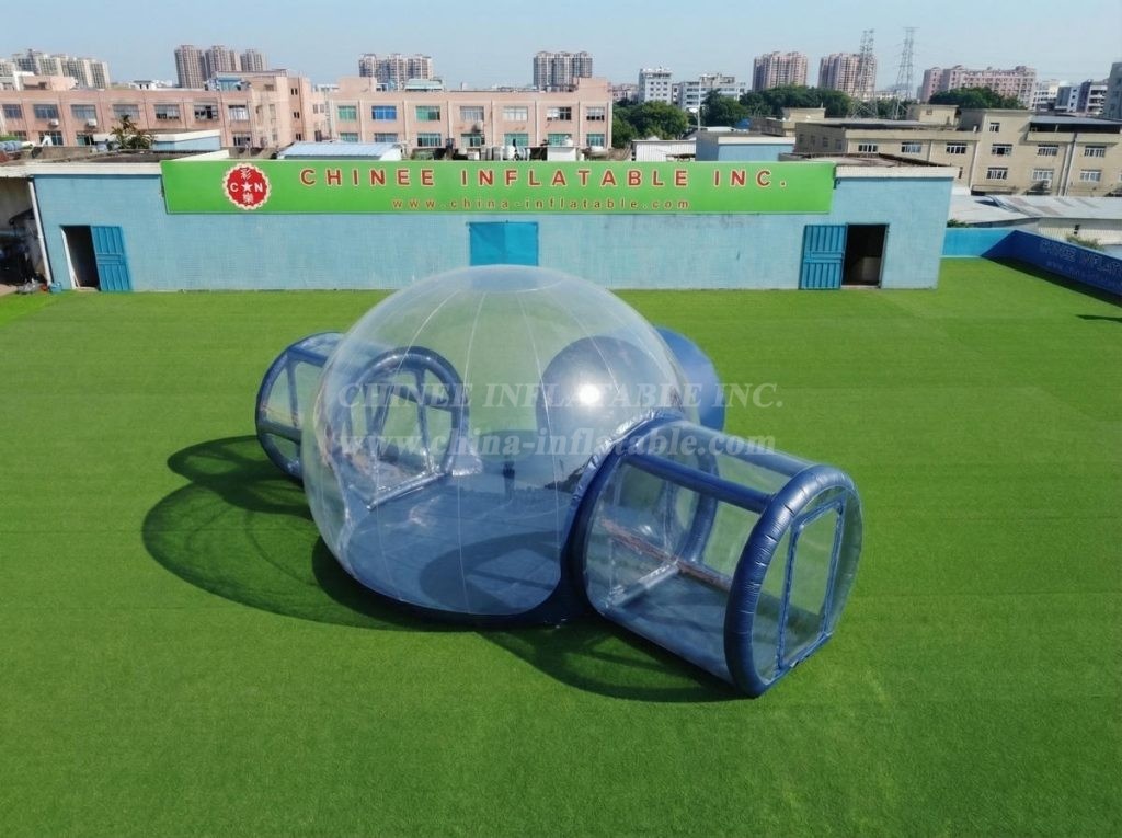 Tent1-5048C Dark Blue Inflatable Bubble Tent