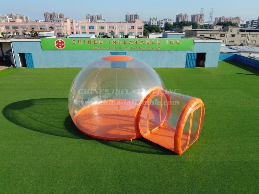 Tent1-5044I Orange Inflatable Bubble Tent