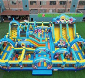 GF3-576 Baby Shark Theme Inflatable Park