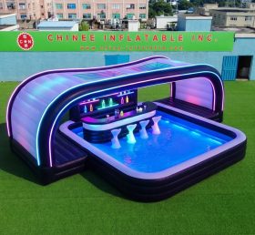 Pool4-006 Inflatable Pool with Bar