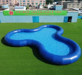 Pool4-033 Irregular Shaped Inflatable Po...