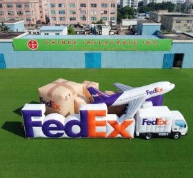 S4-2032 FedEx Inflatable Advertising Sig...