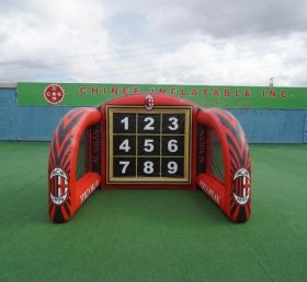 T11-7001 Jeu de tir au football gonflable à thème AC Milan