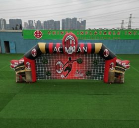 T11-7002 Jeu de tir au but gonflable sur le thème de l’AC Milan